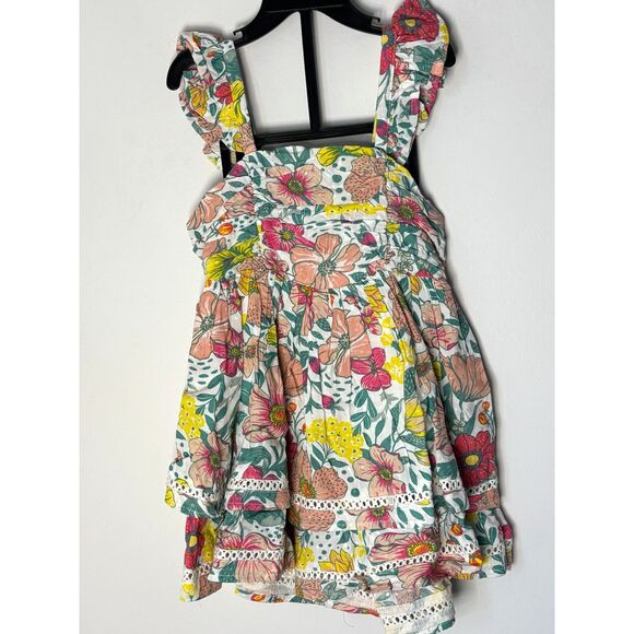 Cupcakes and Cashmere Floral Tiered Sundress Toddler Girl size 24 months New - Picture 1 of 11